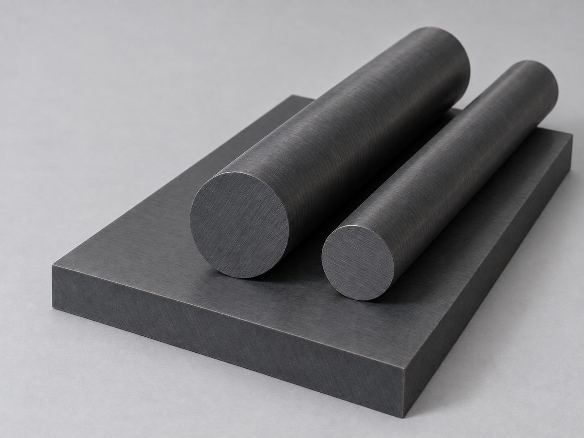 Black PBI plate and rods